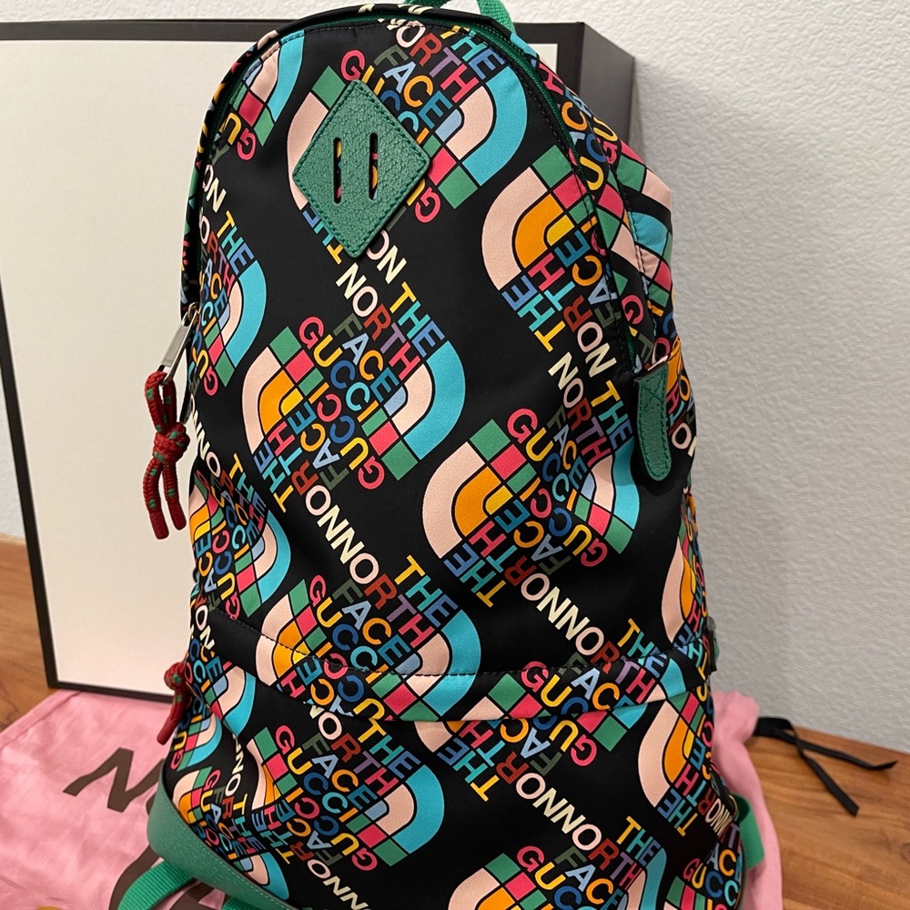 09. GUCCI Gucci x The North Face Zip Backpack - Picture 3 of 5